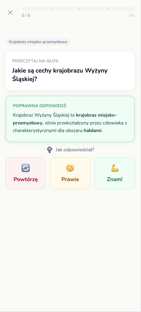 Gdy poprosi o przepytanie — pytanie i odpowiedź masz przed sobą